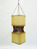 Abajur com corda Boho