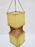 Abajur com corda Boho