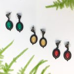 Brincos vintage em metal - Image 6