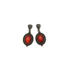 Brincos vintage em metal