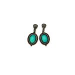 Brincos vintage em metal