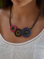 Colar Círculos Missanga