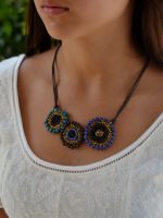 Colar Círculos Missanga Colorida - Image 3