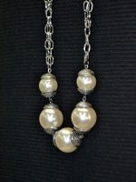 Colar Maxi Pérolas e Metal - Image 3