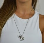 Colar amuleto elefante