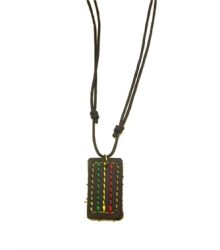 Colar em pele Jamaica