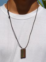 Colar em pele Jamaica