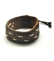 Pulseira Adonis em pele castanha