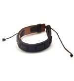 Pulseira Ares em couro