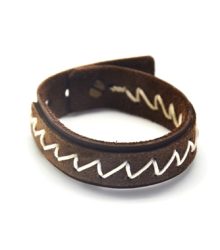 Pulseira Griffin em couro
