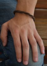 Pulseira Odin em couro