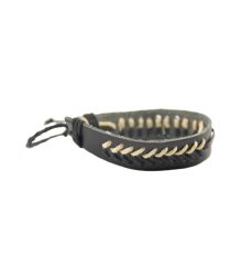 Pulseira Zeus em pele