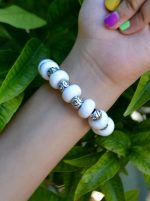 Pulseira de Acrílico e Metal