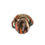 Pulseira de madeira e coco