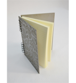 Bloco de Notas com Capa de Madeira