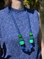 Colar cubos madeira e coco - Image 2