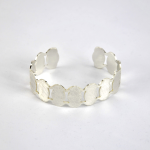 Pulseira ajustável em zinco riscado - Image 2