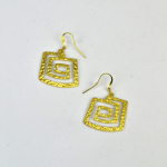 Brincos de zinco em espiral - Image 2