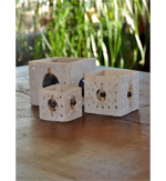 Conjunto 3 Porta Velas Quadrados - Image 2