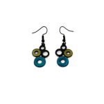 Brincos Circle Black