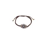 Pulseira em Metal e Missanga Akira