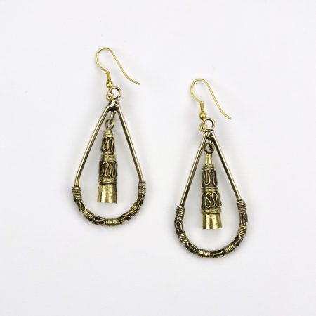 Brincos gota Boho