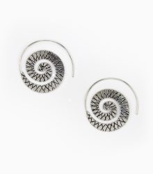 Brinco Azalia em espiral