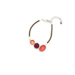 Pulseira Betony em couro