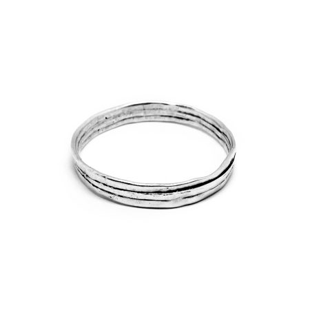 Pulseira prateada Sultan