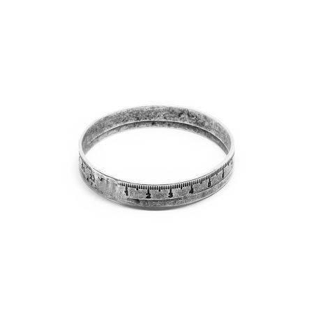Pulseira Trena prateada