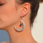 Brincos boho style lua