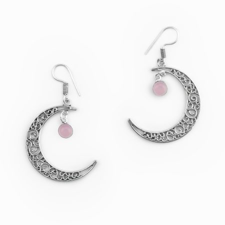 Brincos boho style lua