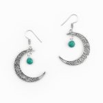 Brincos boho style lua