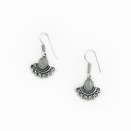Brincos leque boho style