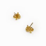 Conjunto árvore da vida em aço dourado