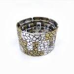 Pulseira em metal Statement