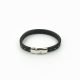 Pulseira Black em couro