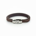 Pulseira Brown em couro