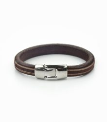 Pulseira Brown em couro