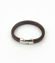 Pulseira Brown em couro
