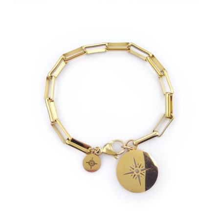 Pulseira Rosa dos Ventos