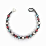 Pulseira boho flores