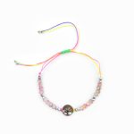 Pulseira árvore da vida em aço