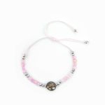Pulseira árvore da vida em aço