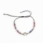 Pulseira árvore da vida em aço