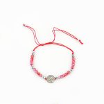 Pulseira árvore da vida em aço
