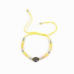 Pulseira árvore da vida em aço