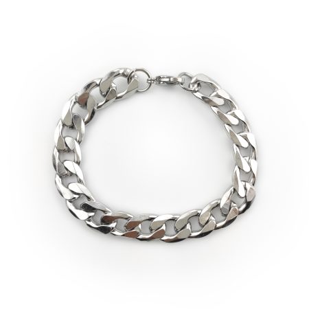Pulseira corrente em aço