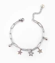 Pulseira corrente com estelas