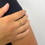 Anel aros em aço